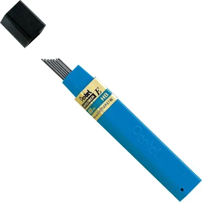 Immagine prodotto di Pentel - Matita Pentel B 0,7mm 12pz Nero | tubo uno 12 pezzi