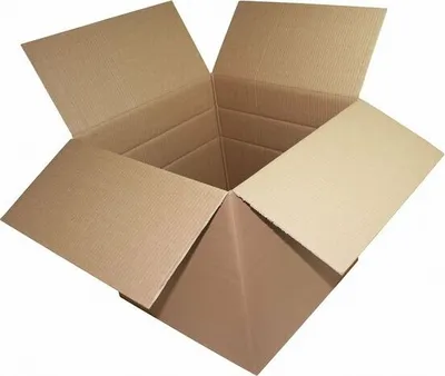 Produktbild von 20x Faltkarton  500x500x(300)-500mm (Außenmaß) mit variabler Höhe 2-wellig braun