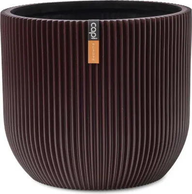 Produktbild von Capi Europe - Topf kugel Groove  - Schwarz-rot - 14x13
