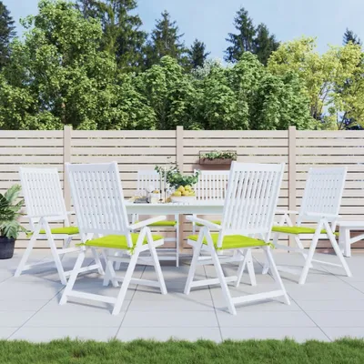 Produktbild von The Living Store Gartenstuhl-Kissen 6 Stk. Hellgrün 50x50x3 cm Oxford-Gewebe