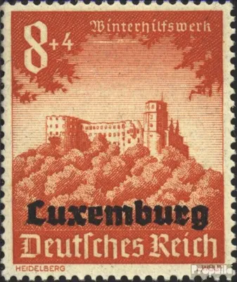 Produktbild von Briefmarken Luxemburg (Dt.Bes.2.WK.) 1941 Mi 37 postfrisch Winterhilfswerk