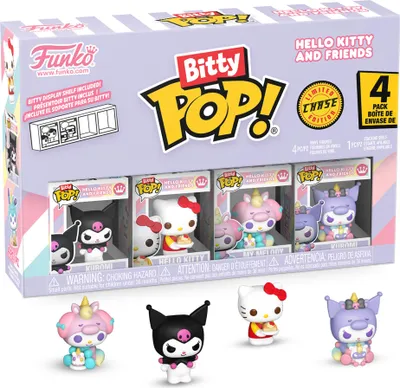 Produktbild von Hello Kitty and Friends - Kuromi Hello Kitty Mei Odv Bitty Pop! Funko