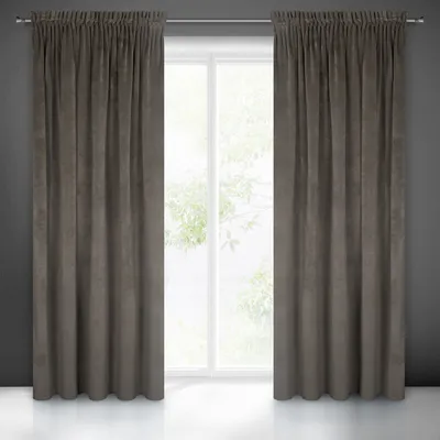 Obrázok produktu pre Záclona RIA tmavosivá 140x270 cm volánová páska