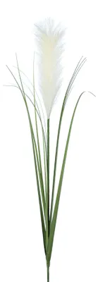 Produktbild von Künstliches Pampasgras ca. 78 cm, Süßgras, CREME