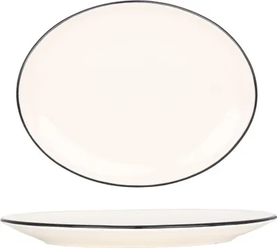 Zdjęcie produktu dla Miska do serwowania Bonna – Linea Black – porcelana – 25 cm