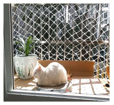 Image de Solidchoice - Filet de sécurité pour enfants et animaux de compagnie (1 x 8 mètres)