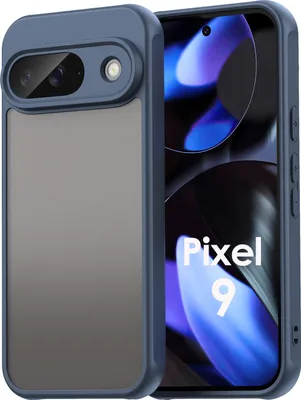 Produktbild von Handyhülle für Google Pixel 9 Matt Stoßfest Schutzhülle Back cover in Blau