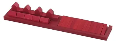 Obrázek produktu pro Hrací podložka Feldherr pro hru Osadníci z Katanu (Mayfair + první vydání), design: červená