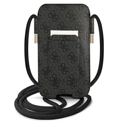 Produktbild von Guess Handtasche GUPHL4GDGR 6.7 grau / grau Hardcase 4G Stripe