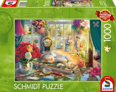 Immagine prodotto di Puzzle con gatto (1000 pezzi)