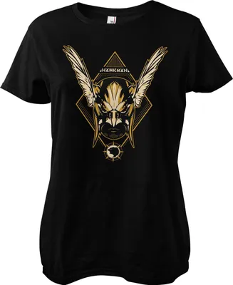 Produktbild von Black Adam - Hawkman Girly Tee - Large - Black