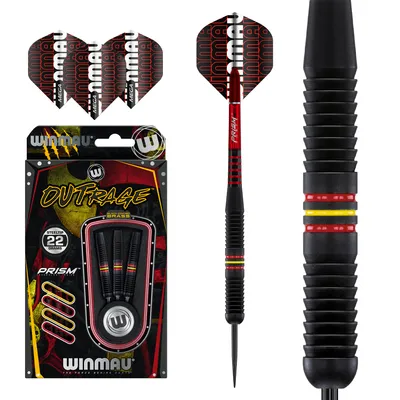 Produktbild von Winmau Outrage 1 Brass - Steeldarts