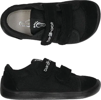 Produktbild von Canvas-Sneaker 3F Vegan 3BE29H/99 Hydrophobic bar3foot super flexi schwarz barfuß