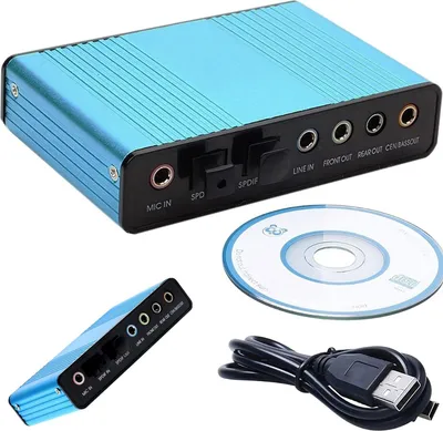 Zdjęcie produktu dla Karta muzyczna dźwiękowa zewnętrzna 5.1 / 7.1 USB