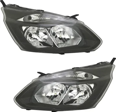Produktbild von TYC Scheinwerfer Set für Ford Transit Tourneo Custom 12- H7 H15 LWR Stellmotor