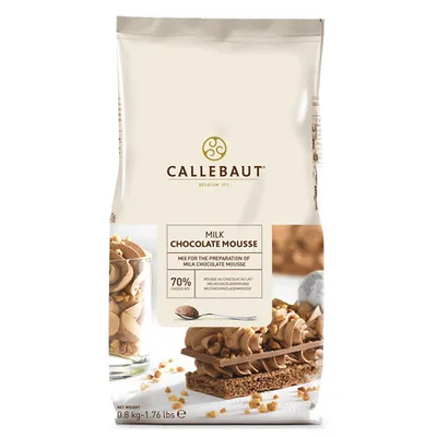 Produktbild von Callebaut Mousse au Chocolat   Pulver, Vollmilch - 800g