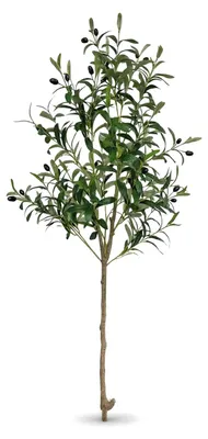 Produktbild von Künstlicher Olivenbaum 120 cm Kunstpflanze Wohnzimmer Deko