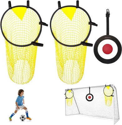 Produktbild von Fußballkörbe Set, 2 Stück, Trainingszubehör, für Schussgenauigkeit