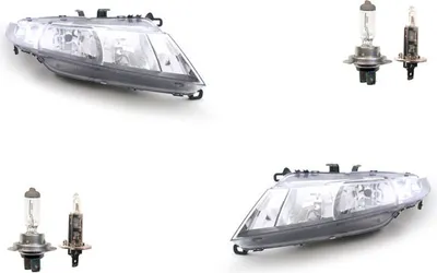 Obrázok produktu pre Johns, sada halogénových svetiel? vhodné pre Honda Civic Lin. Rec. s H7 H1 m LWR 2006-