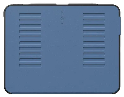 Productafbeelding van Zugu case Hoesje iPad Pro 13" (M4-M5) – Verstelbare Magnetische Standaard – Veilige Magnetische Houder – Robuuste Bumper en Stevige TPU + PC Behuizing - Blauw