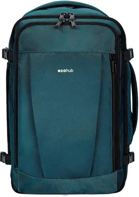 Produktbild von Famanu Reisrucksack 40x20x25 cm - Wasserfester Handgepäckrucksack mit USB-Ladeanschluss