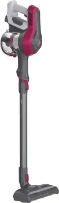 A Hoover cordless vacuum cleaner is shown against a white background.