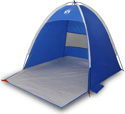 Produktbild von vidaXL Strandzelt 3 Personen Azurblau Wasserdicht