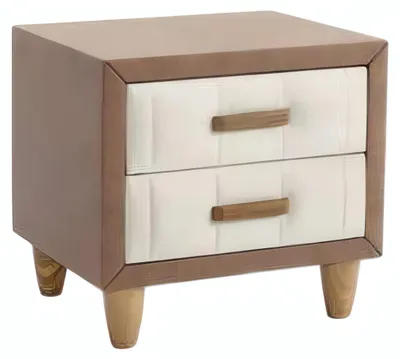 Produktbild von Modernes Schlafzimmer Set Bett Polsterbett s  2x Nachttische