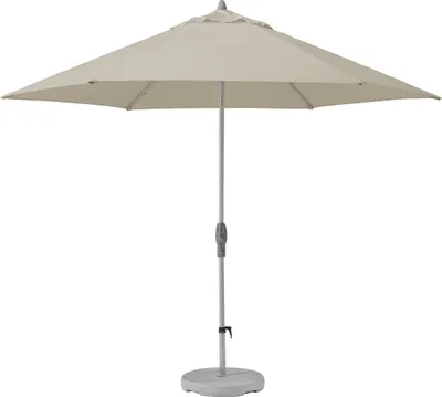 Produktbild von Suncomfort by Glatz, Mittelstockschirm Shell Turn 330cm, Farbe light taupe, mit Kurbel