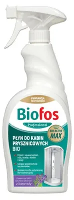 Zdjęcie produktu dla Biofos Professional płyn do mycia kabin prysznicowych750ml