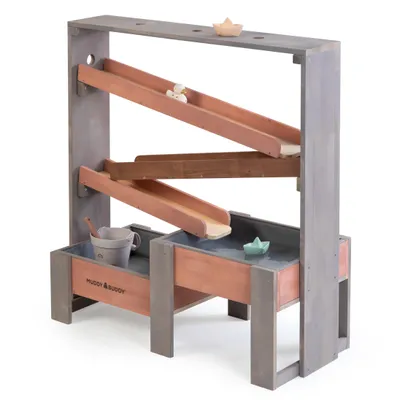 Produktbild von MUDDY BUDDY® Wasserbahn "Aqua Tower" warmgrau - puderrosa