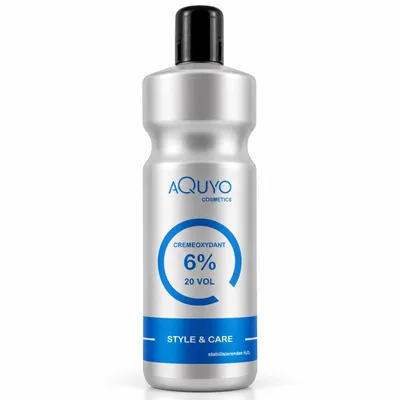 Produktbild von Creme Oxydant Entwickler 6% 1000ml (20 Volumen) für das Mischen zur Haarfärbung, Tönung oder Blondierung  | Oxidationscreme 6 prozent | Oxidant ist frei von Duftstoffen