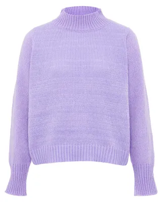 Image de Gilet en tricot pour femmes AODA - couleur lavande, taille XL/XXL