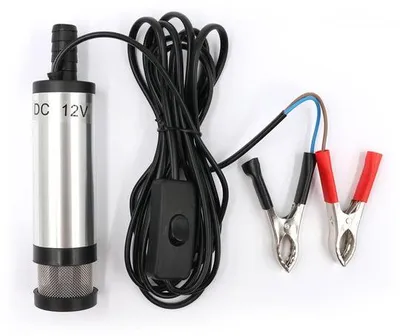 Produktbild von Wasserpumpe 12V 38mm Ölpumpe Dieselpumpe mit Clip Silber