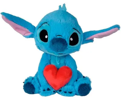 Produktbild von Disney Stitch heart Plüschfigur 25cm