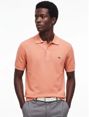 Produktbild von Poloshirt Lacoste orange Baumwolle normale Passform