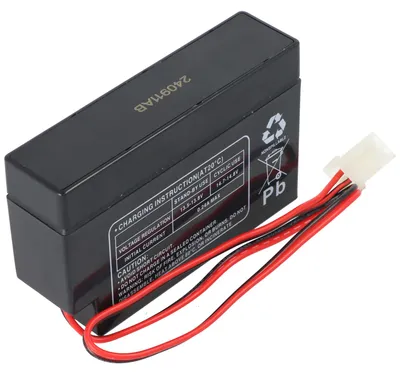 Produktbild von Multipower MP0.8-12AMP 12 Volt 800mAh mit AMP Stecker Buchse
