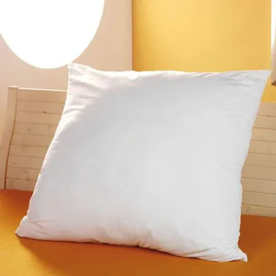 Produktbild von Federkopfkissen 80x80cm Schlafkissen Nackenkissen Bettzeug Hautsympathisch 1200g