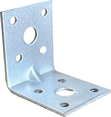 Produktbild von BKshop | Winkelverbinder KPL 5 - 50x50x40x2mm - Verzinkter Stahl - Korrosionsschutz - Wzmacniany