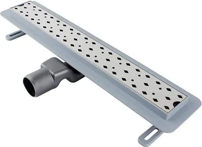 Obrázok produktu pre 50 cm otočný sprchový výtok z nehrdzavejúcej ocele 304 – ABS proti hrdzi – ochrana proti zápachu – odtok do vane