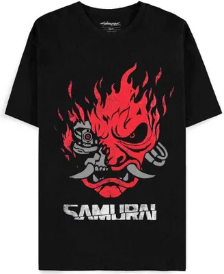 Produktbild von Cyberpunk 2077 T-Shirt Samurai Bandmerch Größe S