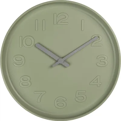 Produktbild von Clayre & Eef Wanduhr Ø 32x4 cm Grün Kunststoff