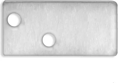 Produktbild von ISOLED Endkappe EC95 Aluminium eloxiert für Profil FURNIT6 D inkl. Schrauben