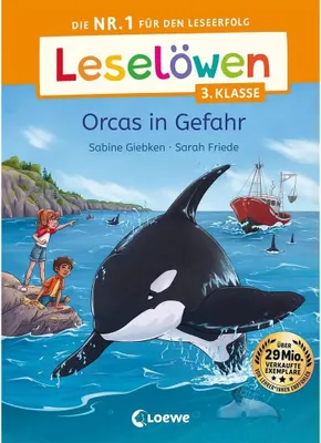 Produktbild von Leselöwen 3. Klasse - Orcas in Gefahr