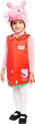 Produktbild von kostüm Peppa Pig Polyester rosa/rot 2-3 Jahre