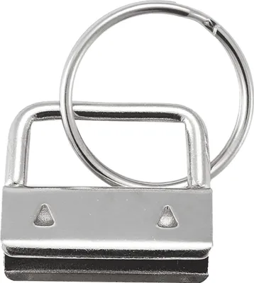 10 Gurtbandklemmen silbern