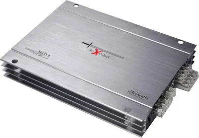 Productafbeelding van Excalibur X600.4 - Autoversterker, 4 kanalen - 4 x 600 Watt MOSFET HiFi eindversterker