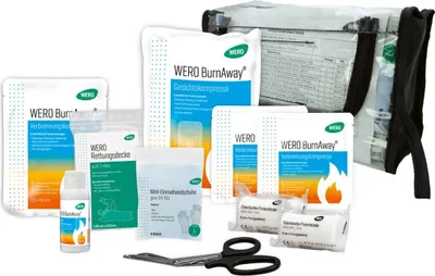 Produktbild von WERO Verbrennungs-Set Basic in Tasche