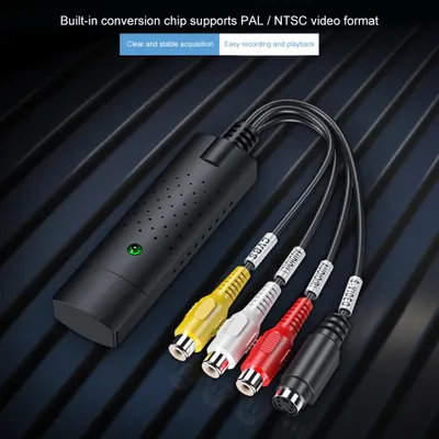 Obrázek produktu pro Video adaptér USB 2.0 se záznamem zvuku Adaptér USB 2.0 pro záznam TV a DVD
