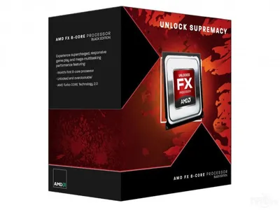 Produktbild von AMD FX-8350 (8MB Cache, 4.00 GHz Turbo 4.20 GHz) Boxed - Sockel AM3+